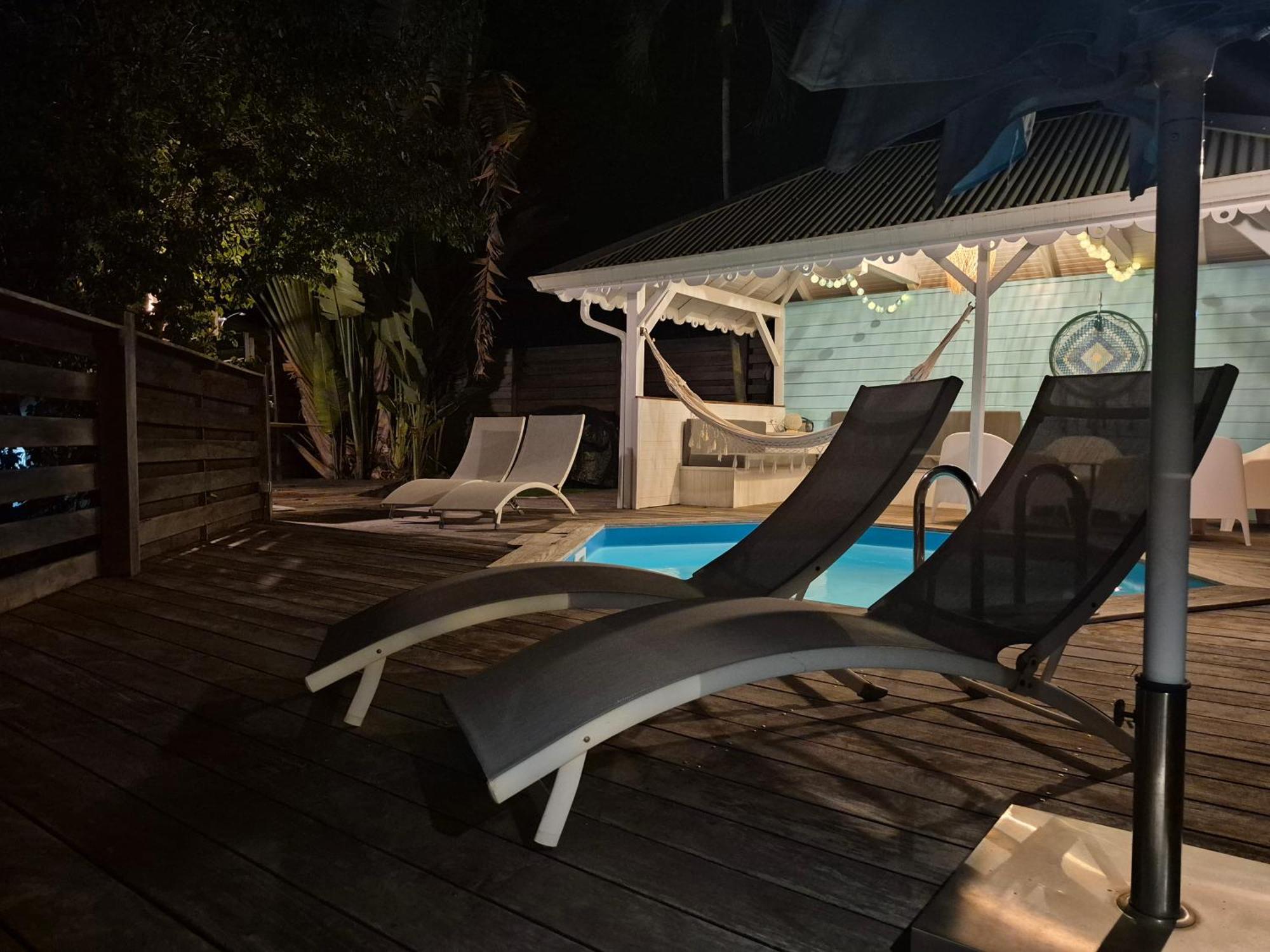 Villa Cannelle, Piscine, Vue Mer Deshaies Dış mekan fotoğraf